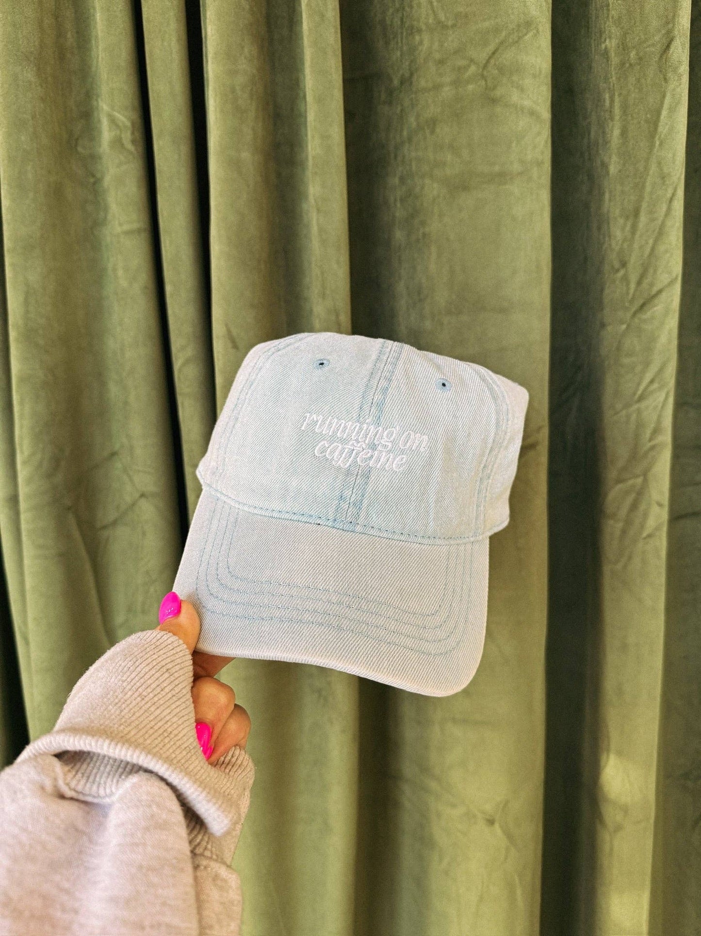 Running on Caffeine- Dad Hat