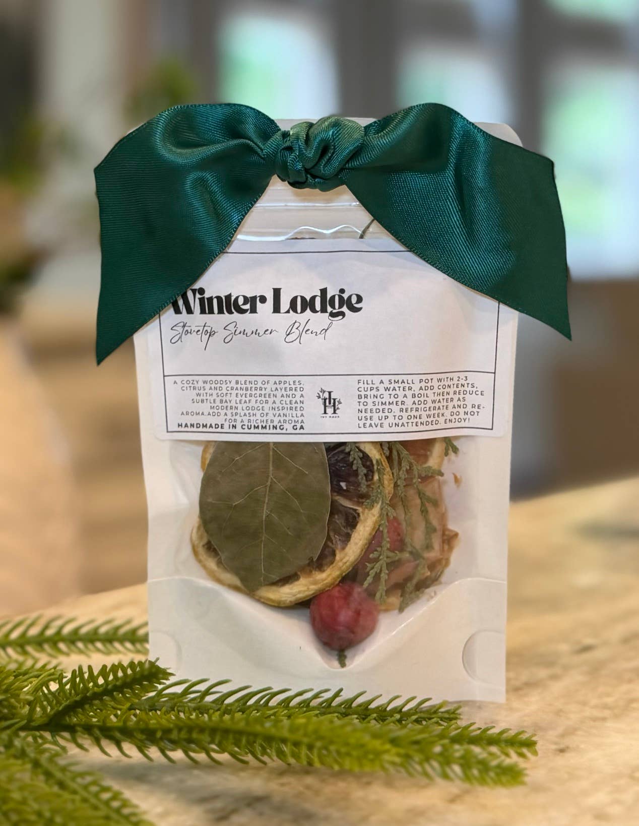 Winter Lodge Holiday Stovetop Simmer Blend Potpourri