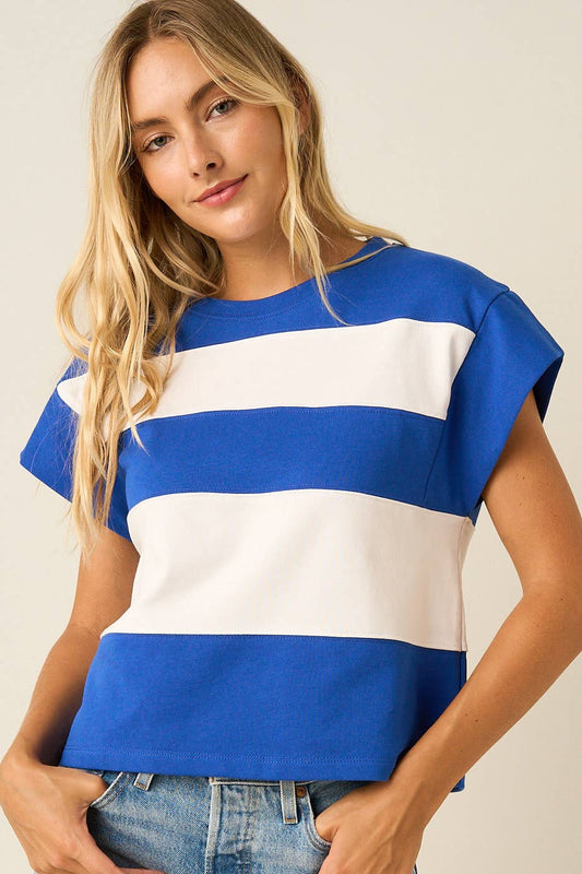 Striped Short Sleeve Shirt