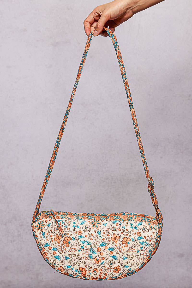 Essential Lightweight Quilted Floral Bag