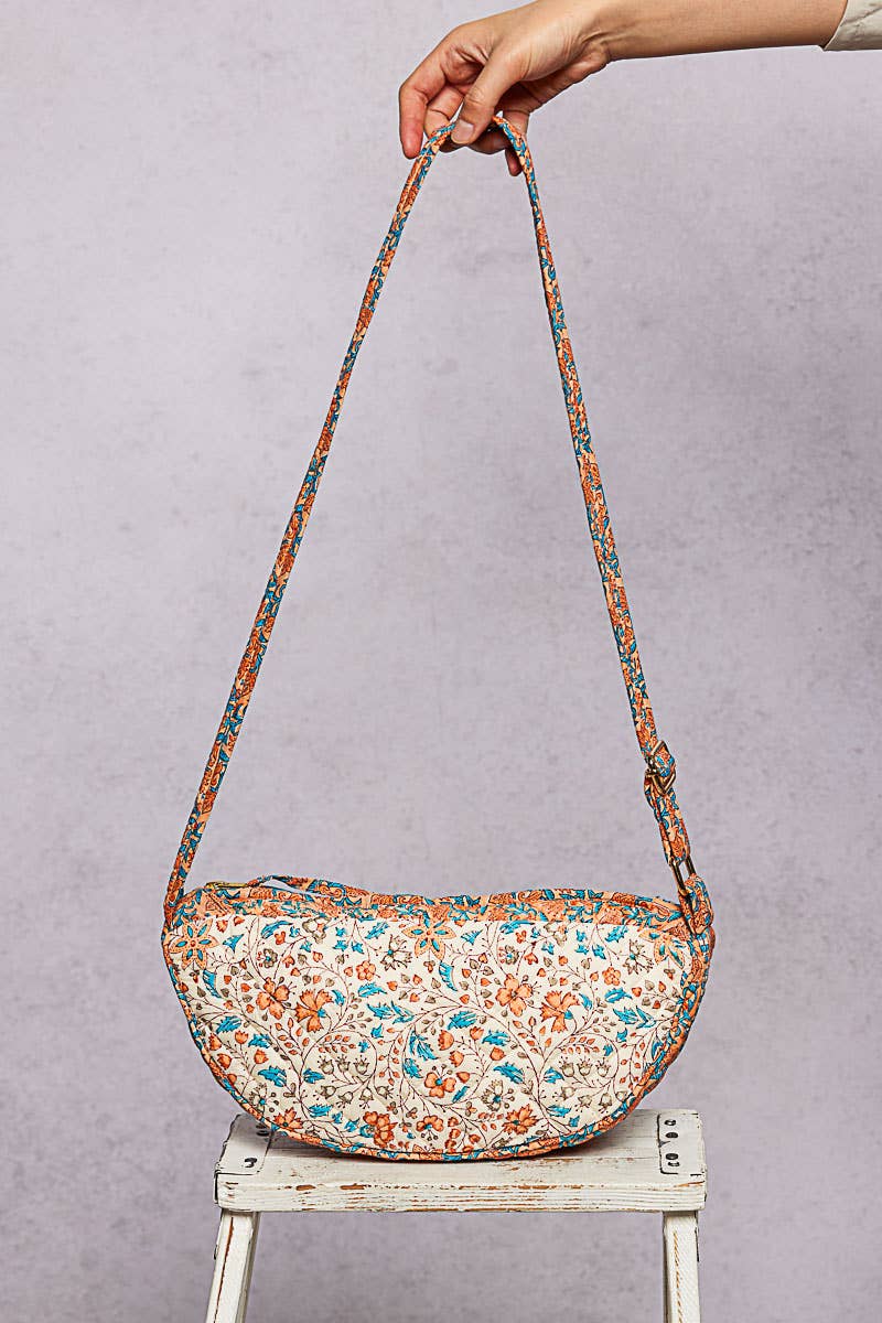 Essential Lightweight Quilted Floral Bag