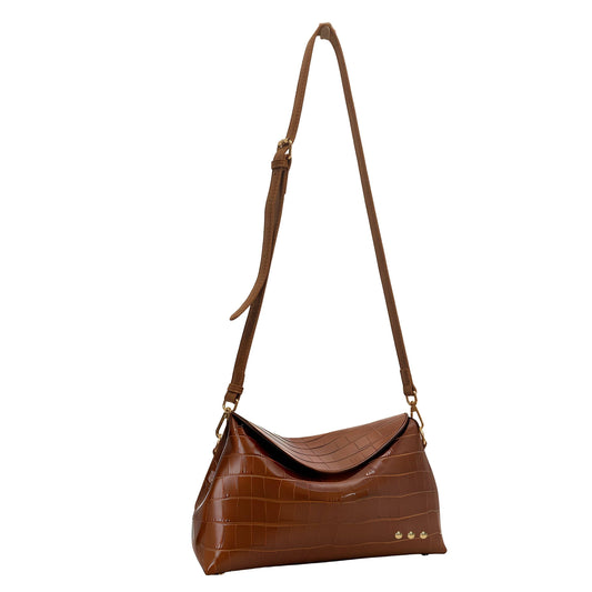 Moira Croc Embossed Crossbody