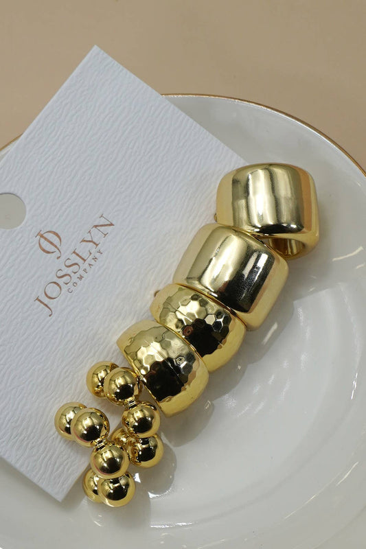 Multi Classic Hoop Trio Earrings