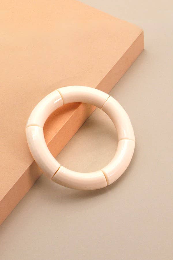 Acrylic Tube Bracelet