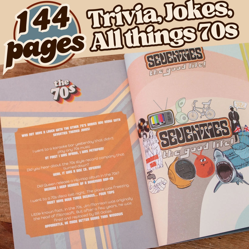 How 70s Are You? Trivia Gift Book