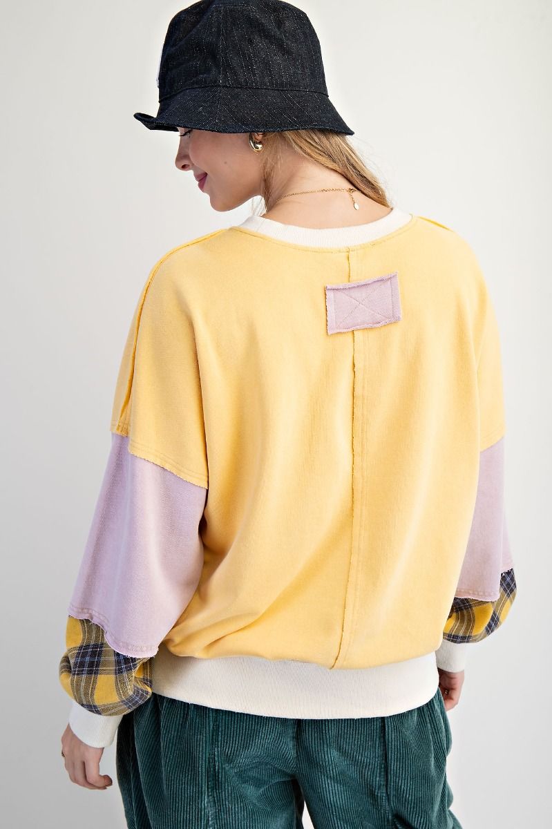 Easel Plaid and Color Mix Crew
