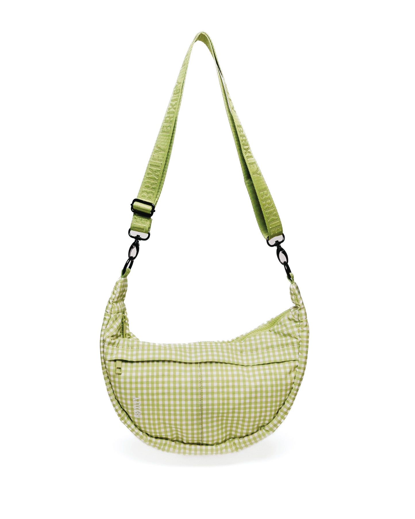 Picnic Plaid Crescent Bag