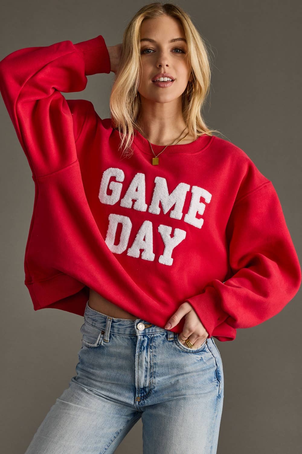 Red Game Day Sweatshirt