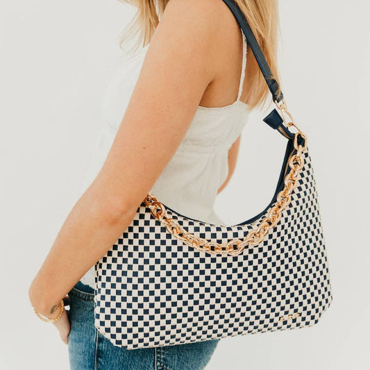 Sienna Slouchy Woven Shoulder Bag