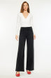 Kancan High Rise Wide Leg Black Jeans